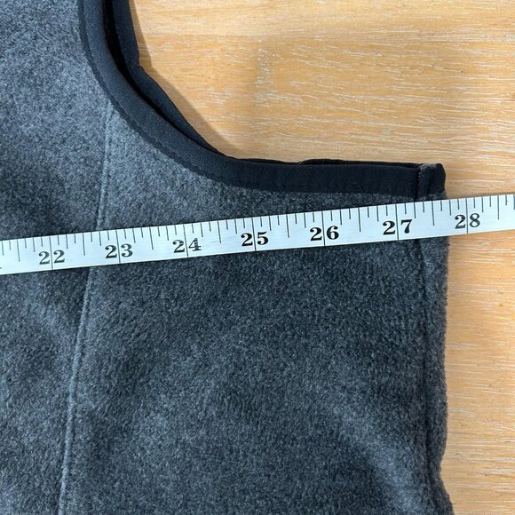 Eddie Bauer Fleece Vest Mens 2XL Gray Full Zip Pockets Outdoor Stand Collar - Picture 8 of 9